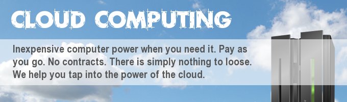 We help you tap into Cloud Computing.